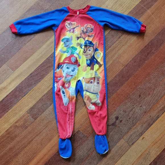 Nickelodeon Pajamas Nickelodeon Paw Patrol Fleece Footed Pajamas Size 5t Poshmark
